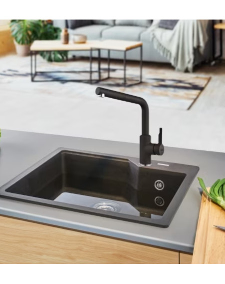 Franke Urban maišytuvas plautuvei su ištraukiamu dušeliu, pasirenkama spalva