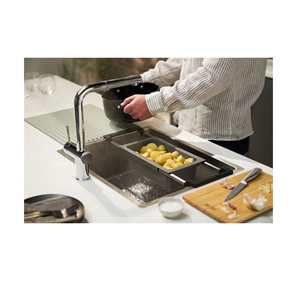 Franke 8 dalių All-in-one rinkinys plautuvei