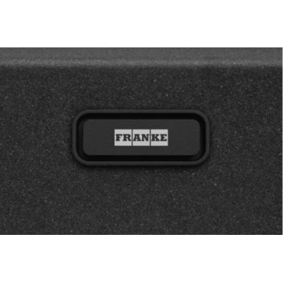 Franke granitinė plautuvė MRG 110-72 montuojama po stalviršiu, juoda matinė