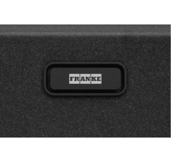 Franke granitinė plautuvė MRG 110-72 montuojama po stalviršiu, juoda matinė