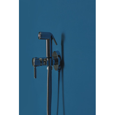 Ideal Standard bideta dušelis su 1500mm metaline žarna G1/2 , 7,6 l/min, chromas, BC180AA