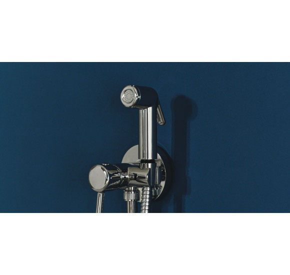 Ideal Standard bideta dušelis su 1500mm metaline žarna G1/2 , 7,6 l/min, chromas, BC180AA