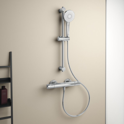Ideal Standard CERATHERM T50 (A7217AA) termostatinė dušo sistema, chromo spalvos