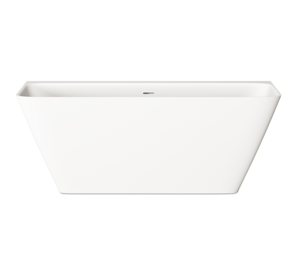 PAA QUADRO WALL prie sienos glaudžama vonia, silkstone 160x75cm