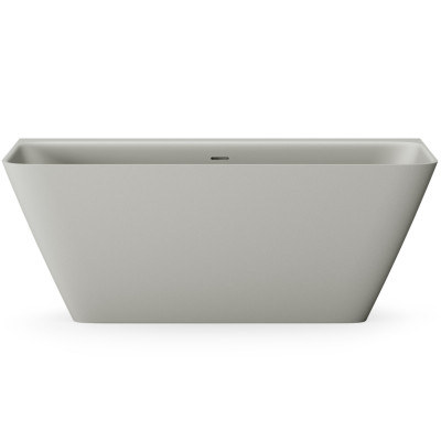 PAA QUADRO WALL prie sienos glaudžama vonia, silkstone 160x75cm