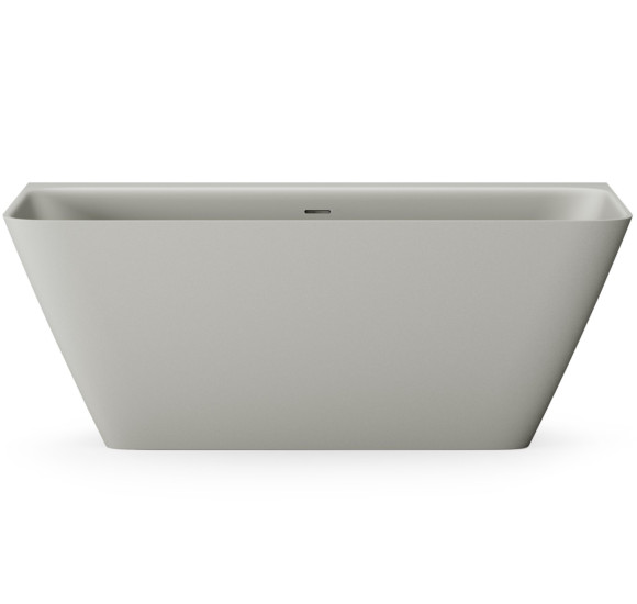 PAA QUADRO WALL prie sienos glaudžama vonia, silkstone 160x75cm