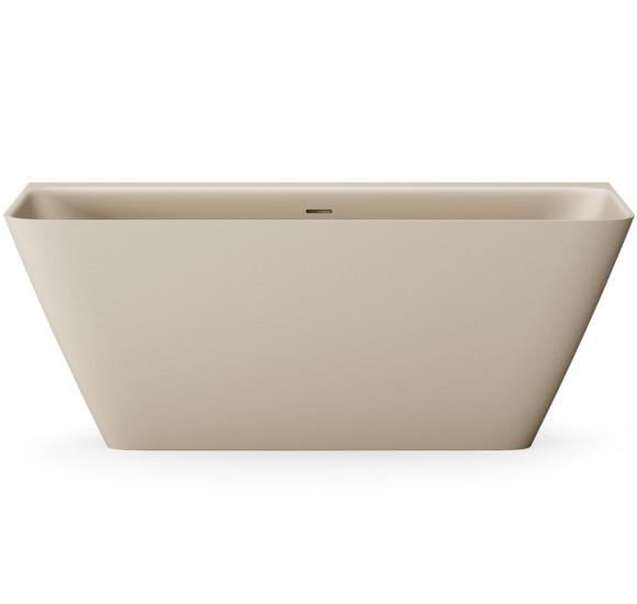 PAA QUADRO WALL prie sienos glaudžama vonia, silkstone 160x75cm