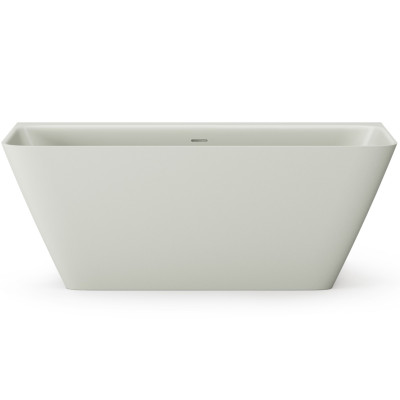 PAA QUADRO WALL prie sienos glaudžama vonia, silkstone 160x75cm