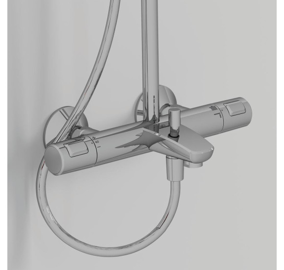 Ideal Standard Ceratherm T25 vonios sistema su termostatiniu maišytuvu, A7590AA