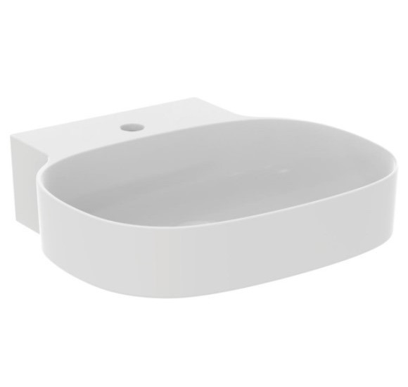 Ideal Standard Linda-X praustuvas 50 cm (500 x 480 x 135), šlifuota apačia, balta