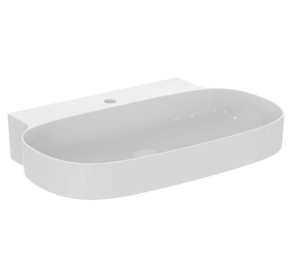 Ideal Standard Linda-X praustuvas 75 cm (750x500x135), šlifuota apačia, balta