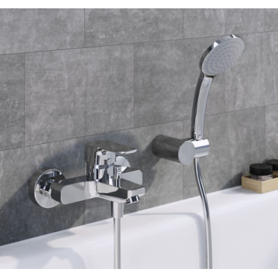 Ideal Standard Idealrain Soft 100 mm dušo komplektas su žarnele 1250 mm, chromas, B9451AA