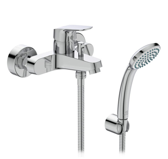 Ideal Standard CERAFLEX  vonios/dušo maišytuvas su dušo galvutės komplektu, B1722AA