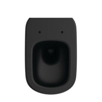 Ideal Standard Tesi Pakabinamo klozeto komplektas 3in1, juodos spalvos, T0079V3+T3527V3+R020467+R0115A6