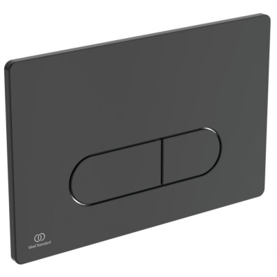 Ideal Standard Tesi Pakabinamo klozeto komplektas 3in1, juodos spalvos, T0079V3+T3527V3+R020467+R0115A6