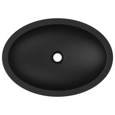Ideal Standard Strada "O" ovalus juodas keramikinis praustuvas
