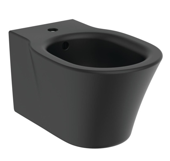 Ideal Standard Connect Air pakabinamas juodas bide 360x540mm