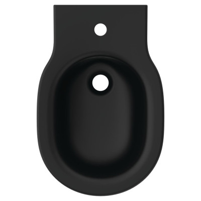 Ideal Standard Connect Air pakabinamas juodas bide 360x540mm