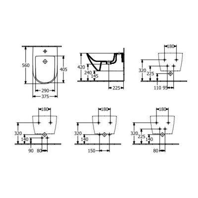 Bide Villeroy&Boch Subway 3.0 su C+ danga