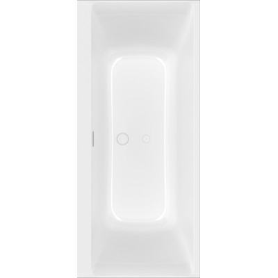 Villeroy&Boch Subway 3.0 Duo stačiakampė vonia, 1800 x 800 mm su vandenį pripildančiu sifonu