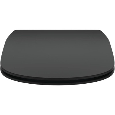 Pakabinamo klozeto Ideal Standard TESI "soft close" dangtis, juodos matinės spalvos, T3527V3