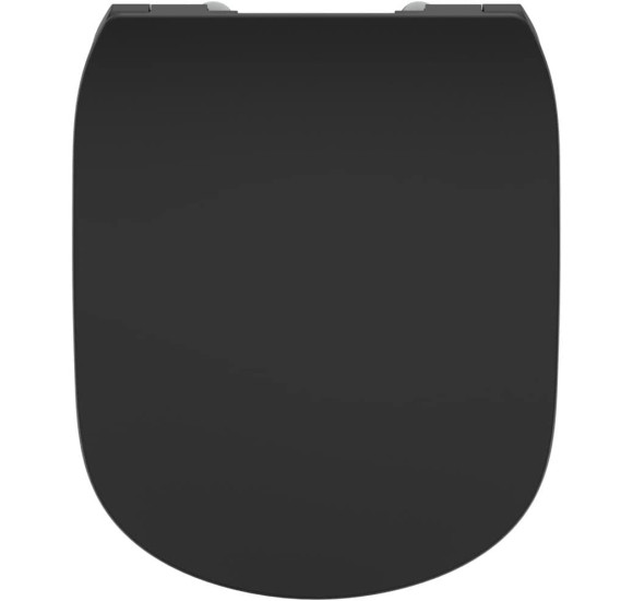 Pakabinamo klozeto Ideal Standard TESI "soft close" dangtis, juodos matinės spalvos, T3527V3
