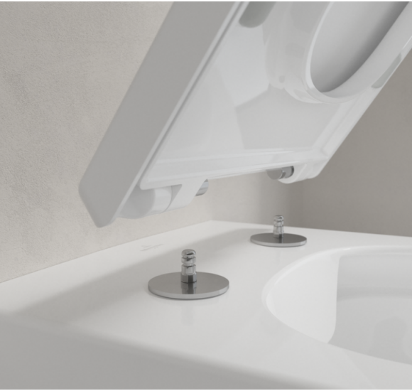 Villeroy&Boch Memento 2.0 pakabinamo klozeto dangtis su ,, Soft Close" technologija