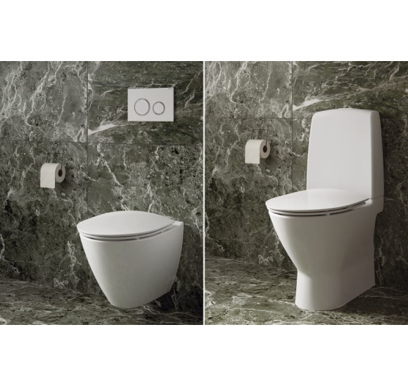 IŠPARDAVIMAS. Ifo Spira Art 6240 pastatomo klozeto dangtis su Soft Close technologija