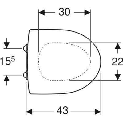 IŠPARDAVIMAS. Ifo Spira Art 6240 pastatomo klozeto dangtis su Soft Close technologija