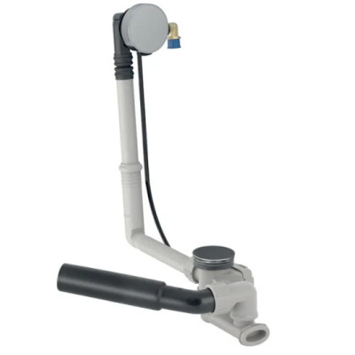 Geberit vonios sifonas su pasukamąja rankena ir vandens prileidimo funkcija