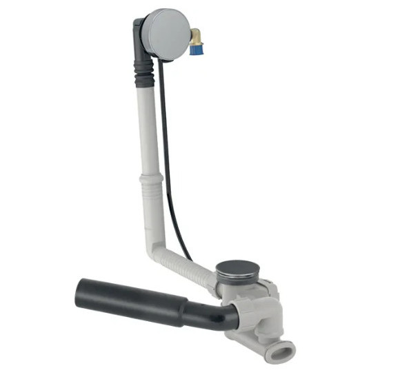 Geberit vonios sifonas su pasukamąja rankena ir vandens prileidimo funkcija