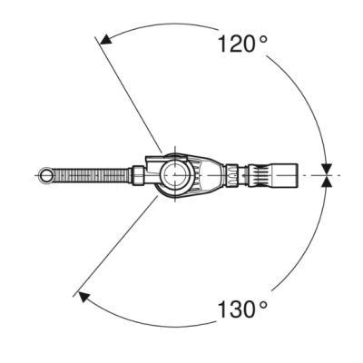 Geberit vonios sifonas su PushControl uždarymo paspaudimu funkcija d52 ir montavimo dalių rinkiniu