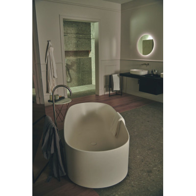 Ideal Standard Linda - X ovali laisvai pastatoma vonia, baltos matinės spalvos 175x85