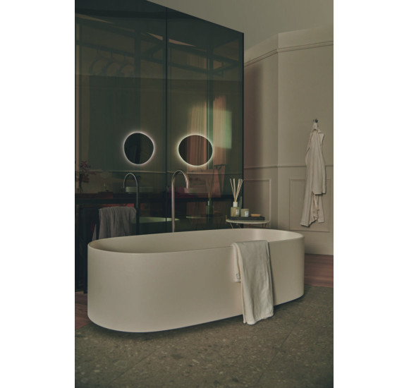 Ideal Standard Linda - X ovali laisvai pastatoma vonia, baltos matinės spalvos 175x85