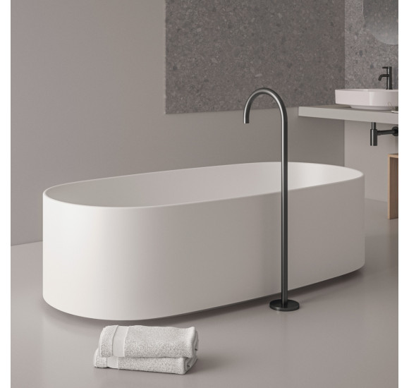 Ideal Standard Linda - X ovali laisvai pastatoma vonia, baltos matinės spalvos 175x85