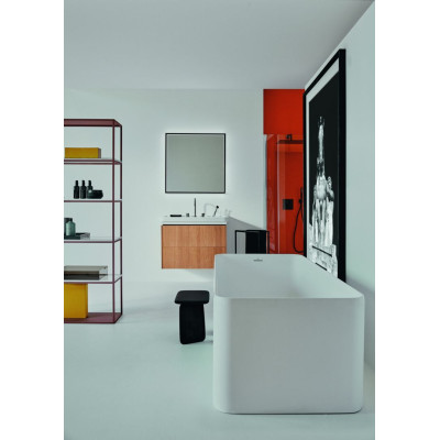 Ideal Standard Conca laisvai pastatoma vonia baltos matinės spalvos 180x80