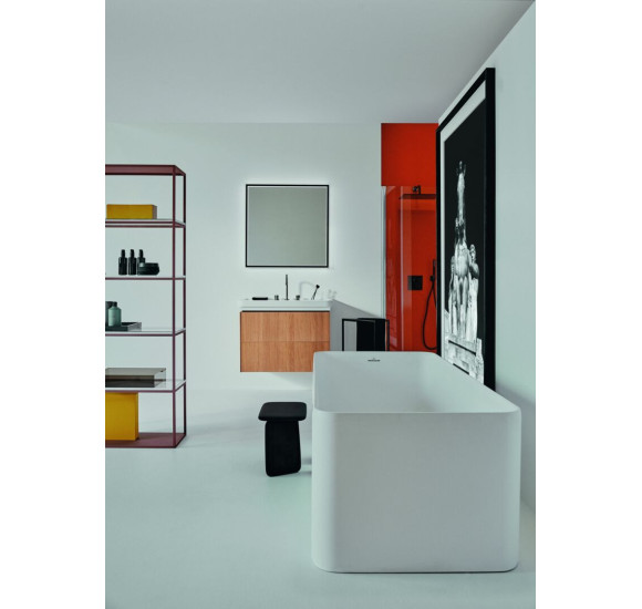 Ideal Standard Conca laisvai pastatoma vonia baltos matinės spalvos 180x80