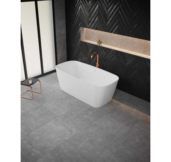 Akmens masės vonia VAYER VOLANS 1510x720 balta