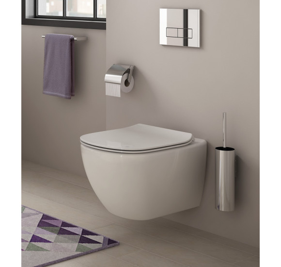 Ideal Standard TESI pakabinamas klozetas (Aquablade),  su "Soft close" dangčiu, T354601
