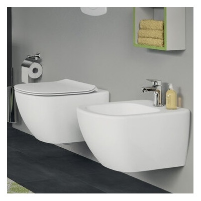 Ideal Standard TESI pakabinamas klozetas (Aquablade),  su "Soft close" dangčiu, T354601