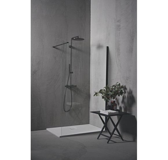 Ideal Standard CONNECT 2 stabilizuojantis stiklo sienelės laikiklis, juodos matinės spalvos, K9380V3