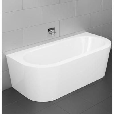 BETTE Starlet Silhouette I prie sienos glaudžiama, plieninė vonia 175x80cm