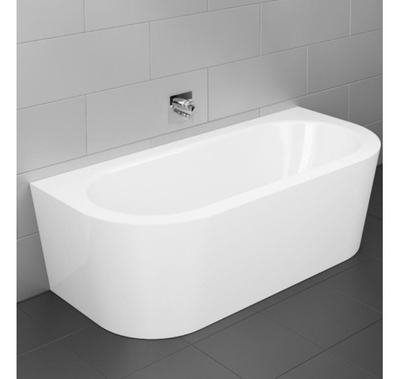 BETTE Starlet Silhouette I prie sienos glaudžiama, plieninė vonia 175x80cm