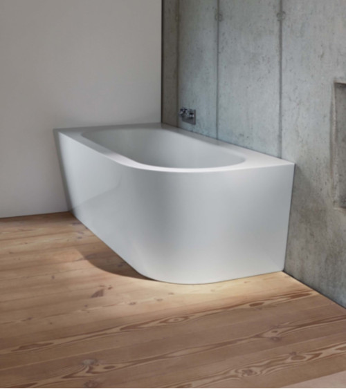 BETTE Starlet Silhouette IV kampinė, plieninė vonia 175x80cm