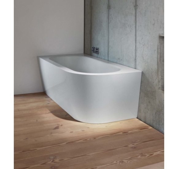 BETTE Starlet Silhouette IV kampinė, plieninė vonia 175x80cm