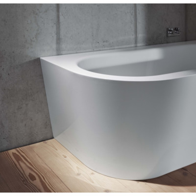 BETTE Starlet Silhouette V kampinė, plieninė vonia 175x80cm