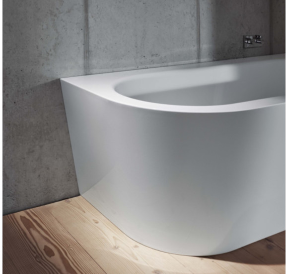 BETTE Starlet Silhouette V kampinė, plieninė vonia 175x80cm