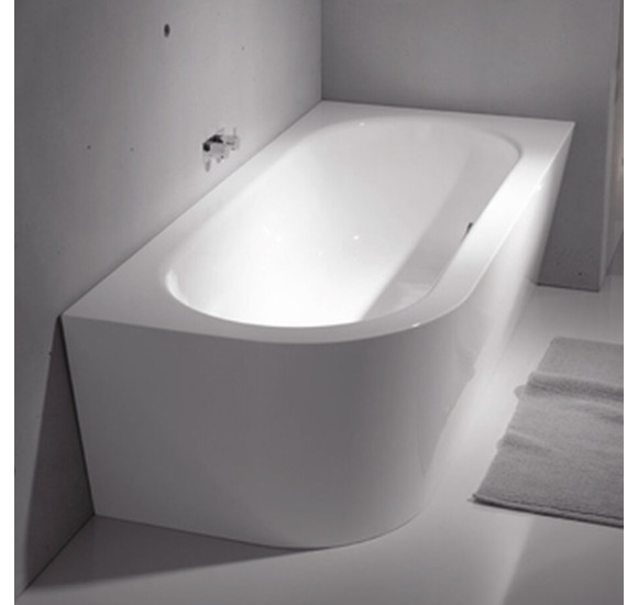 BETTE Starlet Silhouette V kampinė, plieninė vonia 175x80cm