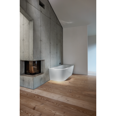 BETTE Starlet Silhouette V kampinė, plieninė vonia 175x80cm