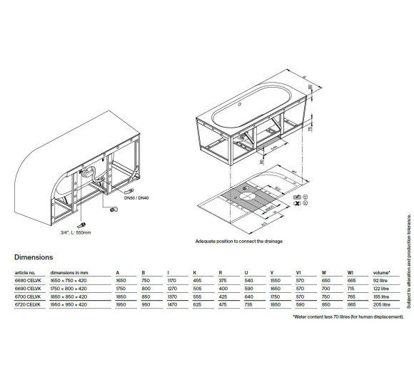 BETTE Starlet Silhouette V kampinė, plieninė vonia 175x80cm